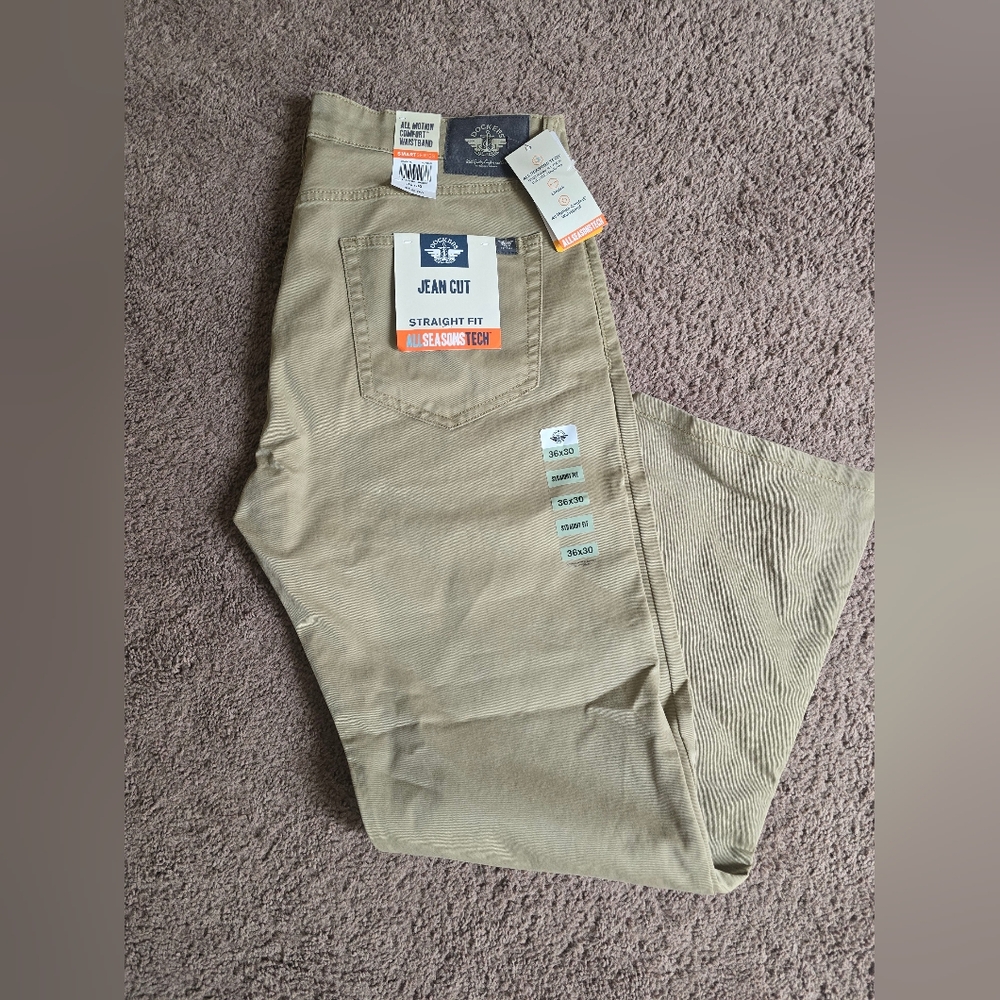Mens Doccker 36×30 khaki pants